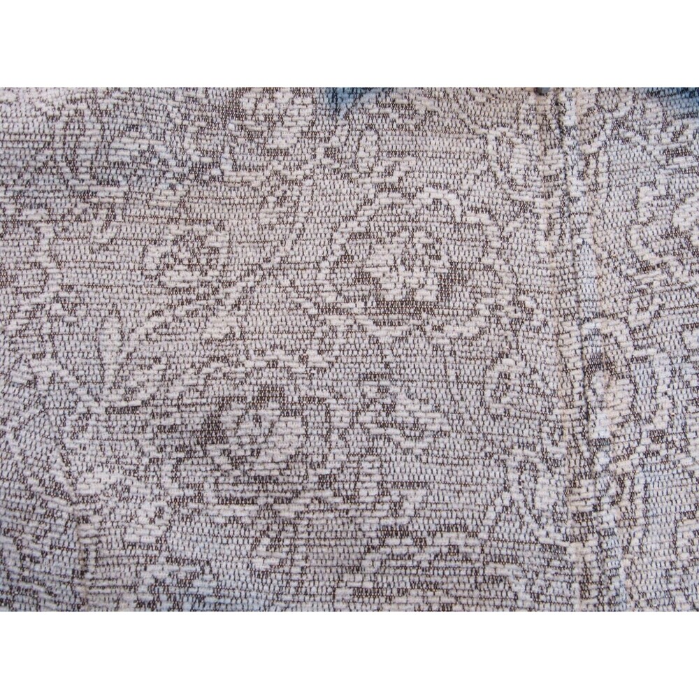 Christopher and Banks Full Zip Lined Brown/Cream Flower Print Blazer/Jkt Size M - Picture 4 of 4